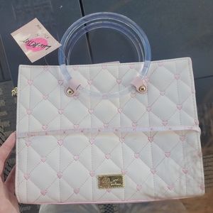 Love Betsey Quilted Heart purse
